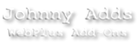 Johnny Adds WebPlus Add-Ons